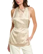 Sportmax Melinda Silk-Blend Top