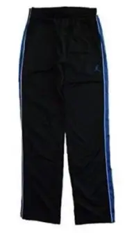 NEW KIDS BOYS NIKE JORDAN JUMPMAN BLACK BLUE TRACK PANTS 951103-273 SIZE LARGE