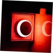 Night Light, LED Night Light with Dusk to Dawn Sensor, Plug in, 2 Pack Red
