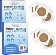 Motion Sickness Patch, 20 Pcs Motion Sickness Patch Sticker for Cruise/Plane/Train/Bus, Waterproof Seasick Patches for Adults and Kids