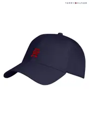 Tommy Hilfiger Blue 100% Cotton 6 Panel Cap (F54778) | $104