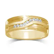 9kt Gold 0.15ct Diamond Ring