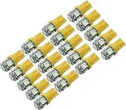 5 Led Smd 5050 W5w Car Lamp Bulbs 60lm 12v Wide Application Energy Efficient Easy to Install
