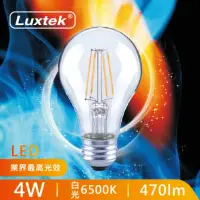 在飛比找momo購物網優惠-【Luxtek樂施達】高效能 Led A19球型燈泡 4W 