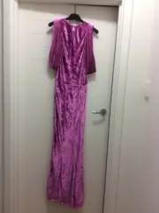 Attico brand new crushed velvet dress with tags