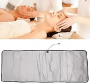 Electric Vibrating Massage Pad, Shiatsu Heating Massage Cushion, Portable Massage Mattress, Foldable Massage Chair Cushion, Vibration Massage Mat(US)