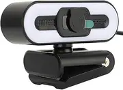 USB Webcam, 4K Webcam Computer Camera, Adjustable Webcam Built in Microphone for Conferencing/Calling/Gaming, Center View for Better Eye