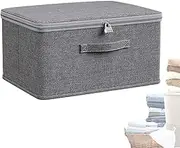 Lockable Storage Bin - Organiser Box Lockable for Clothes - Lockout Utility Container Protective Snacks Food Chest for Sweaters, Jeans