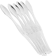 AUTSUPPL Crab Picker Tool Set 6pcs Seafood Eating Tools 304 Steel Fork Spoon for Restaurant