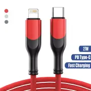 1M 2M 3M USB C to iPhone Cable Type C Charger Fast Charging For iPhone 14 13 12