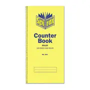 Spirax 544 Counter Book Cash Rule 297X135 120 Pages Pack Of 10