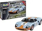 Revell 1:24 Scale Level 4 Ford GT 40 Le Mans 1968 and 1969 Model Kit