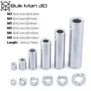 20pcs/lot M3/M4/M5/M6/M8 Aluminum Round Spacers Flat Washer Standoff Spacer