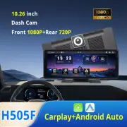 10.26" Navigation Apple Carplay System DVR Android Auto Voice Command+Camera