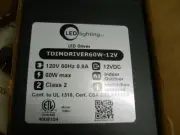LED DRIVER 60W 12V
