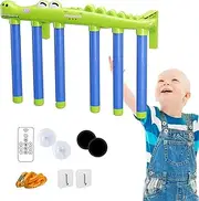 Falling Sticks Game - Remote Control Catching Sticks with Music Reflex Challenge Game - Hand Eye Coordination Adjustable Speed Reaction Trainer for Indoor
