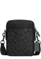 Coach Sullivan Crossbody Bag in Signature Canvas in Charcoal/ Black CC009