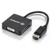Alogic 3 In 1 Displayport To Displayport Hdmi Dvi Adapter Male To 3 Female