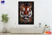 Realistic Modern Painting of Tiger's Wall Art Limited Edition High Quality Print