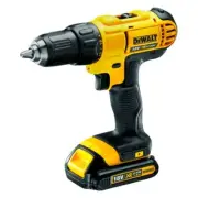 DEWALT 20V Max Cordless Drill/Driver Kit, Compact, 1/2-Inch (DCD771C2), Yellow