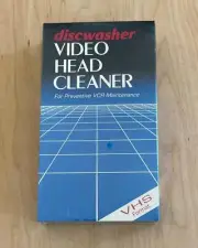 DISCWASHER VIDEO HEAD CLEANER VHS VCR Maintenance NIB NOS Out of Production New