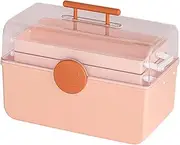 JAYIOLA Medicine Storage Box Family First Aid Box Large Capacity Emergency Organizer Bin for Home Workplace Camping Cosmetics Gauze