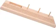 Wooden Ruler Rack Quilting Stand Quilt Tool Holder Precision Square Organizer Home Classroom