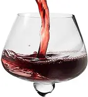 Adorable Clear Cocktail Glasses, Clear Rum Glasses, Multipurpose Stemless Wine Glasses, Clear Stemless Wine Glass Set, Whisky Margarita Glasses Cognac Brandy Glasses for Home Bar Supplies