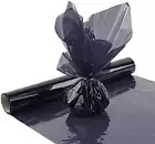 Black Cellophane Wrap Roll, Translucent Black Cellophane Wrapping Paper
