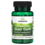 Swanson, Full Spectrum Guar Gum, 400 mg, 60 Capsules