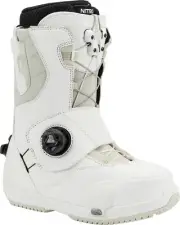 Nitro Cave Step On TLS Women's Snowboard Boots, White, W10 MY25