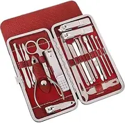 Nail Clippers Set, 19 Pieces Multifunctional Nail Scissors Set for Home, Manicure Tools for Home, Suitable for Travel and Beauty, Portable Travel Beauty Set, Nail Cutting Set, 2