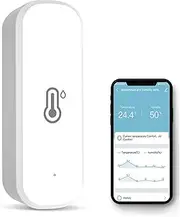 Digital Hygrometer, Indoor Thermometer, Hygrometer Thermometer for WiFi Indoor Outdoor, Wireless Temperature Humidity Sensor Monitor with Alert