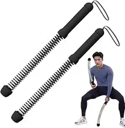 Exercise Ropes - Home Gym Ropes, Strength Training Tool | Training Rod Replacement Spring, Home Gym Battle Ropes, Portable Exercise Workout Ropes for Strength Cardio Beginners Workouts Outdoor Gym