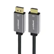 MBEAT Tough Link 1.8m 4K/60Hz Display Port to HDMI Cable