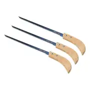 3Pcs 8.5" Woodworking Hand Saw Drywall Saw Pruning Saw Hand Pull Jab Saw Tool