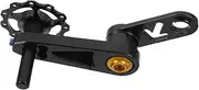 DECOMELODY Aluminum Alloy Bike Chain Tensioner Rear Derailleur Conversion Kit Single Speed Bike Chain Adjuster for Efficient Riding