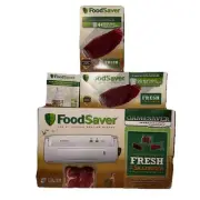 FoodSaver GameSaver Sport Vacuum Sealer G200 Bundle w/Pre-cut Bags NIB