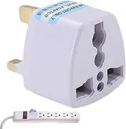 UK Plug Adapter,Portable International Plug | Outlet Plug Adapter for British, Hong, Singapore for Friends, Parents, and Neighbors for Travelling Generic