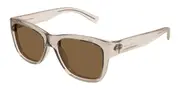 Saint Laurent SL 674 Asian Fit 005 Men's Sunglasses Brown Size 54