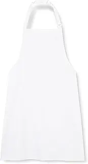 Portwest S841 Unisex Durable Polycotton Adjustable Cooking Bib Apron White