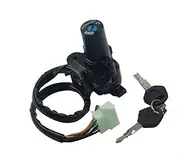 Ignition Key Switches for Kawasaki ZXR400 ZZR400 ZZR600 Motorcycle Modified Parts Electric Door Lock Ignition Switch Key Faucet Lock Ignition Barrel Key Switch