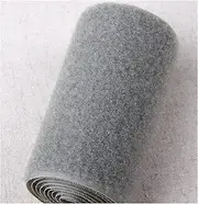 110mm Width Nylon with Hook & Loop Colorful Tape Sew On Sticker Strap Couture Clothing Accessories Tactical Equipment 1M (Color : Gray Loop 1m)