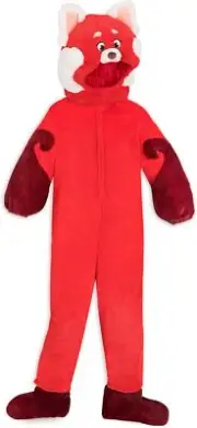 New Disney Pixar Mei Panda Costume Pajama Kids Romper Jumpsuit Turning Red UPick