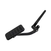 ADJUTSTABLE 2 x 4.5 INCH THROTTLE GAS PEDAL BLACK STREET ROD FIREWALL MOUNT