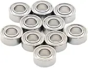 YFVFAGDMKV MR63zz Bearing 3x6x2.5 mm ABEC-7 MR63 ZZ Miniature Steel Ball Bearings for Fishing Castking Reel