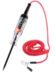 Test Light Automotive 5-90V Digital LED Circuit Tester with Voltage Display, NEW