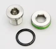 Genuine Truvativ Sram Gxp Alloy Self Extracting Crank Arm Bolt M15/M22 , Silver
