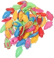 50pcs Children Boat Toy Mini Boat Model Safe Edges Lightweight Sturdy for Boys and Girls Play Random