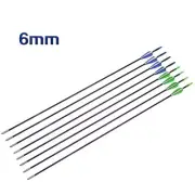 6/12/24/30PCS/LOT 80cm Fibreglass Arrows Archery Compound Bow & Recurve Bow